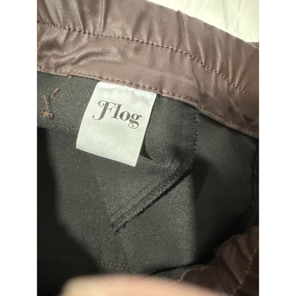 Bevy Flog Shely Vegan Leather Pant Size 10 - Picture 4 of 8